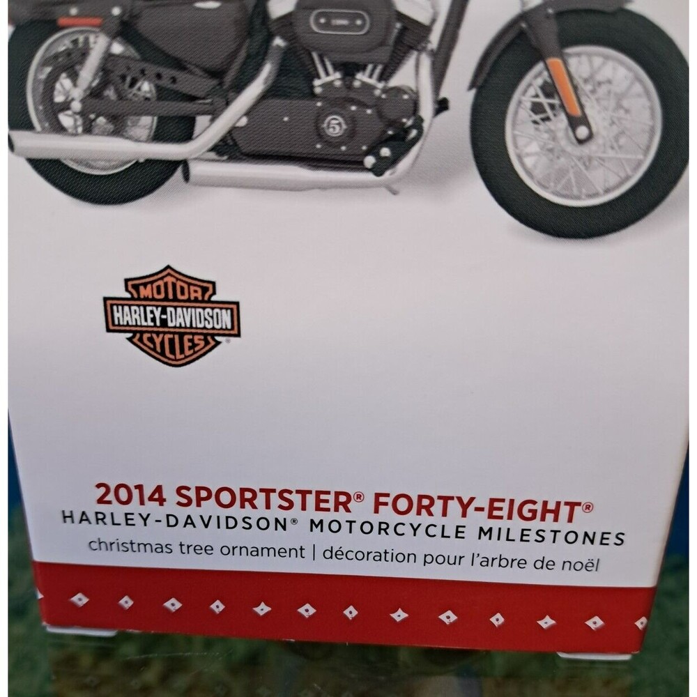 New Hallmark 2015 Keepsake Ornament “2014 Sportster Forty-Eight” Harley-Davidson - Picture 5 of 6